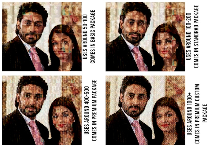 do photo mosaic designs using photoshop