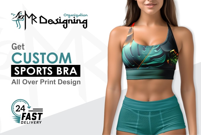 Custom sports bra designs for active lifestyles by Mubashar67