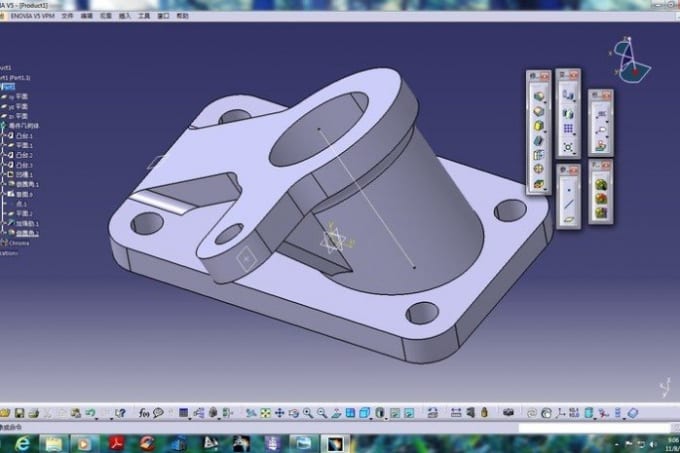 Deepakiiest: I will create 3d models using catia, I am really good at catia for $5 on fiv...