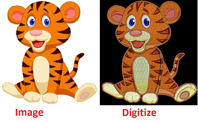 digitize custom logo in few hours