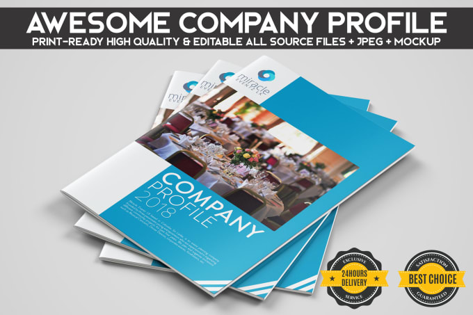 Download Design An Awesome Company Profile By Maduwantha J Fiverr