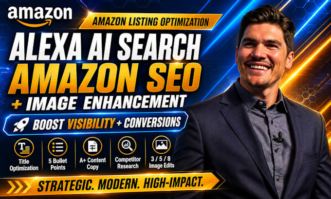 optimize your amazon listing and images for alexa for shopping ai search and SEO
