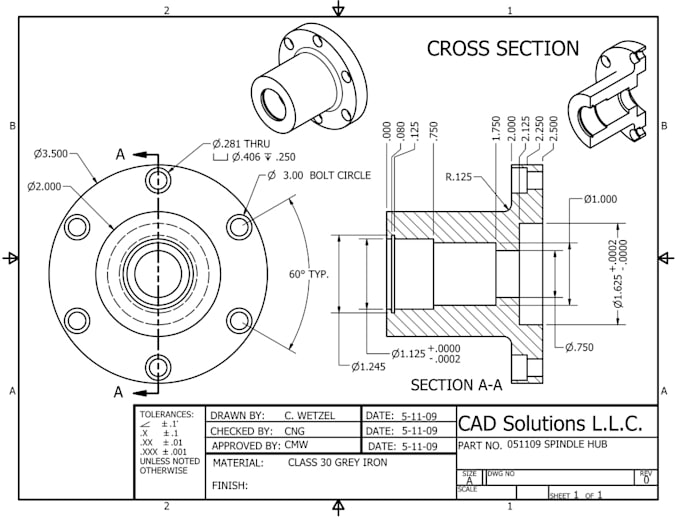 Overview technical drawings for production by Marekq | Fiverr