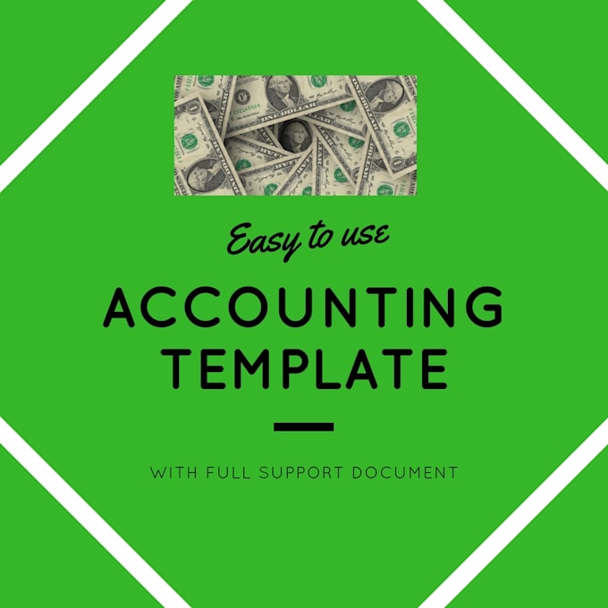 Provide Easy To Use Accounting Template For Small Business In Excel By Mhagig