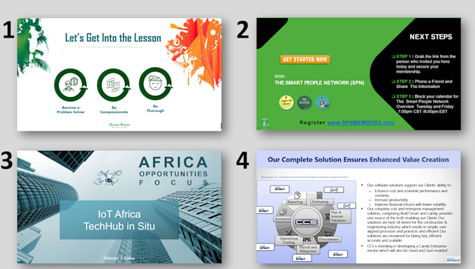 design professional powerpoint presentation