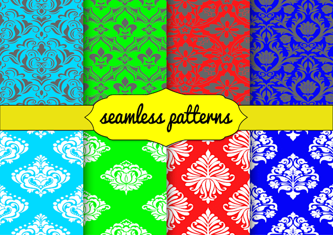 create seamless floral pattern designs for any purpose