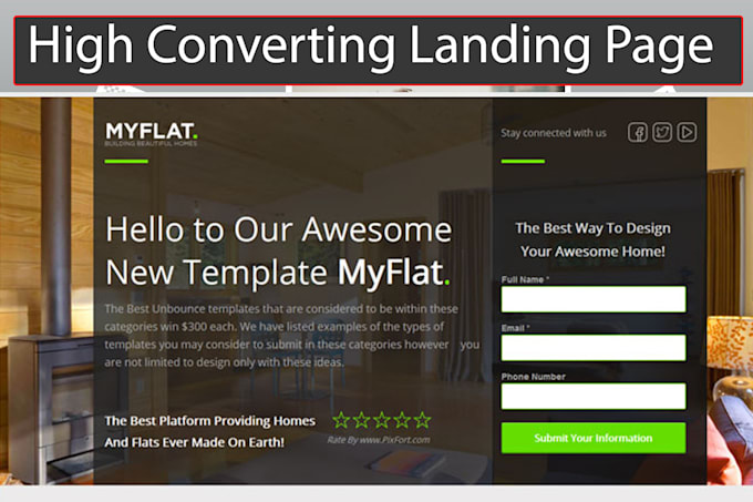 build high converting landing page or squeeze page