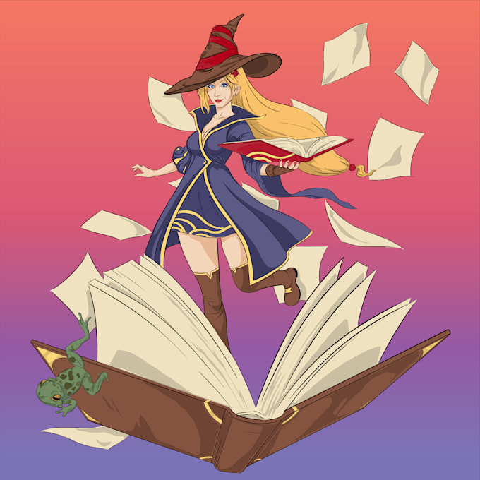 illustrate your fantasy character