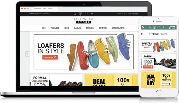 Design a beautiful ecommerce website for your business by Ejioforcollins