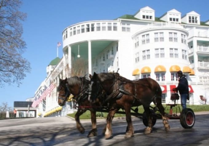 send you a postcard from Mackinac Island