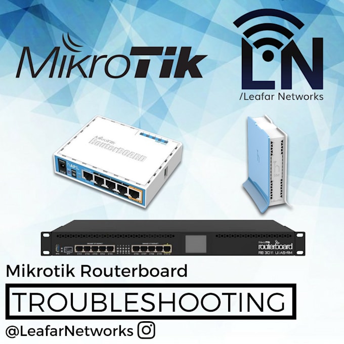 configure or troubleshoot your mikrotik equipment