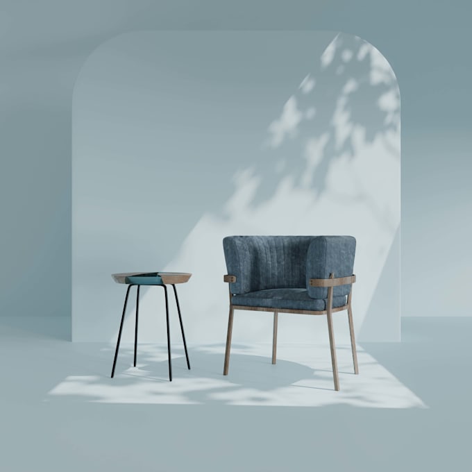 make 3d furniture design and create stunning renders