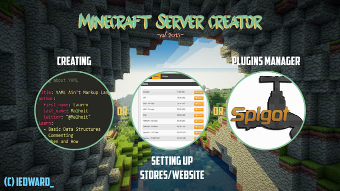Create A Professional Minecraft Server For You By Edwardthemaster