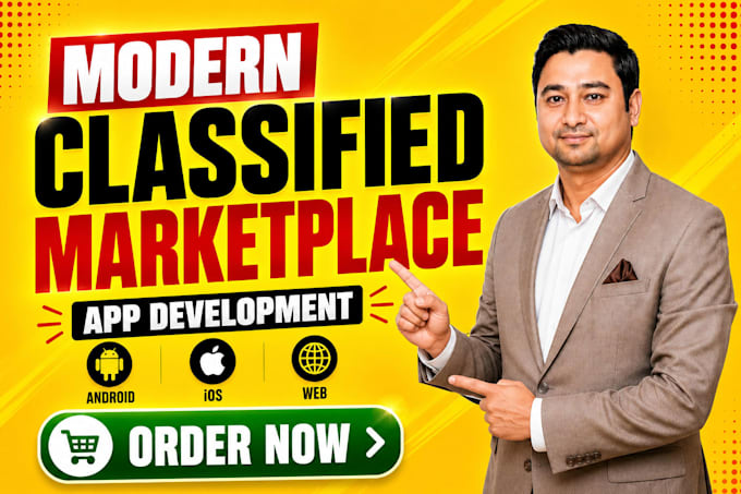 develop classified app, buy sell marketplace app like olx, offerup