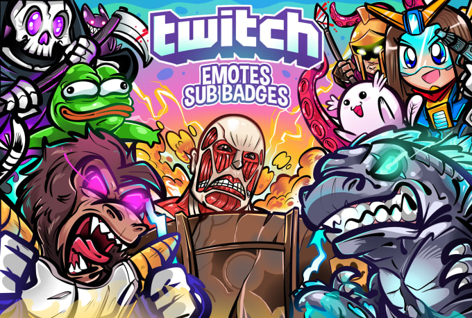 Create exclusive custom twitch emotes for your channel by
