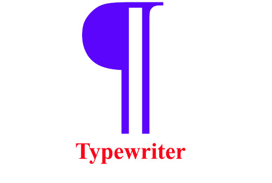 typewrite or typeset your handwritten documents