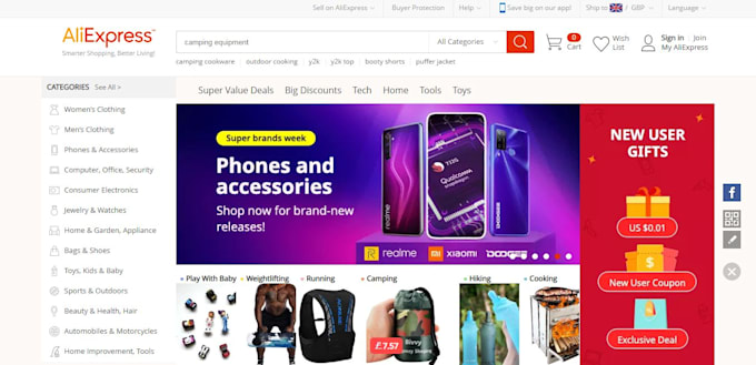 do aliexpress to ebay dropshipping listings