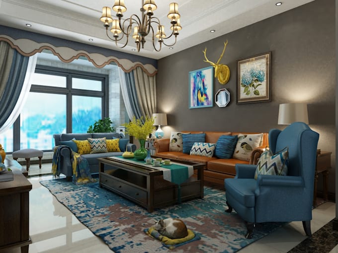 interior design and exterior design, office design, home decor