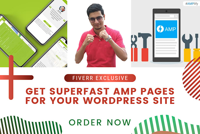 setup, convert google amp pages from wordpress website