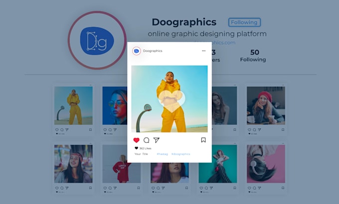 create a modern instagram story or promo video editing