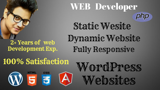 create custom website and code in html,css,js,php, bootstrap