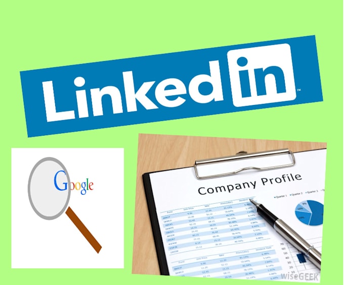 do linkedin search and be your virtual assistant