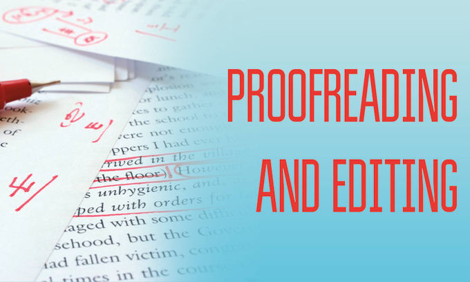 proofread and improve any text in english