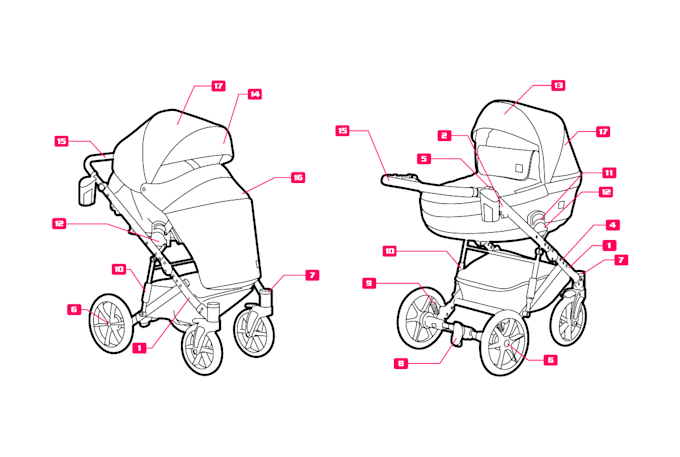 draw black and white manual illustrations for your product
