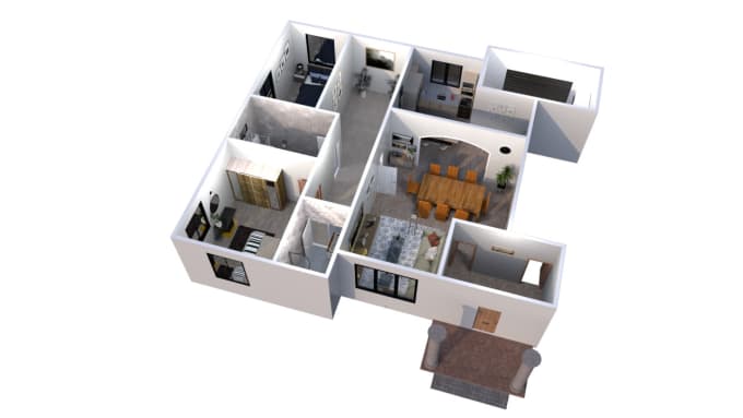 Design 3d Floor Plans For Your Home By Senufdo