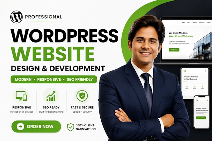 be your wordpress developer, website designer, and redesign expert