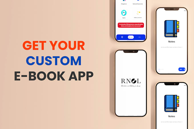 create custom android ebook apps