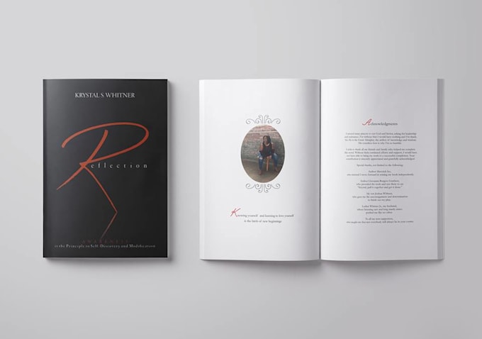 do book formatting, interior layout design