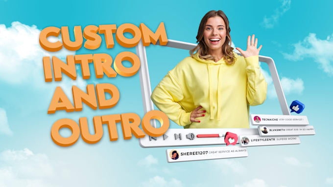 create a custom intro and outro for your youtube channel