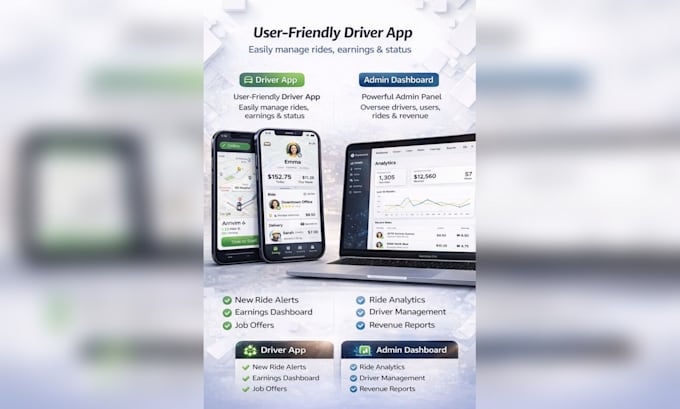 create taxi services app