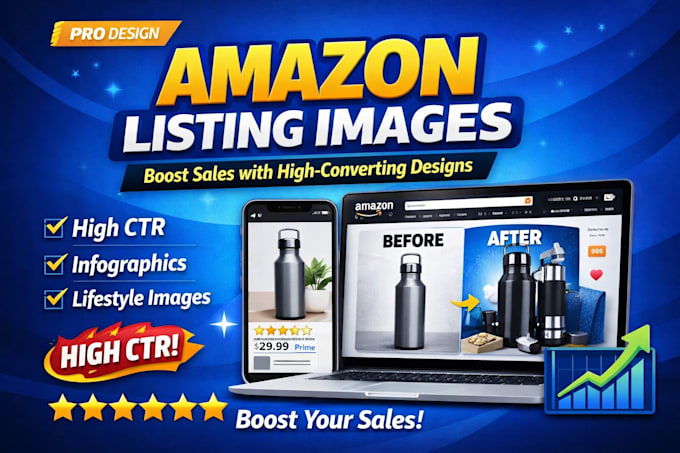 design high converting amazon listing images to boost your sales