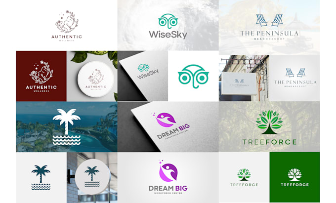 design a  unique modern minimal logo for your business