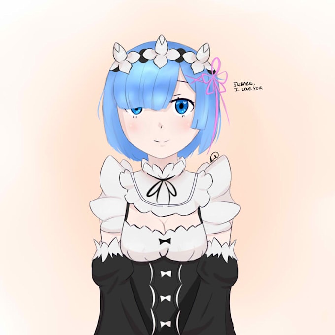 draw cute detailed anime style illustration