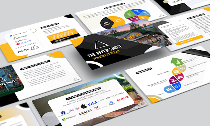 create professional ppt, pitch deck or powerpoint template