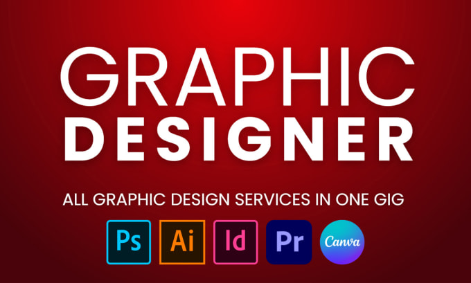 Top 5! I will professional graphic design services for stunning visuals