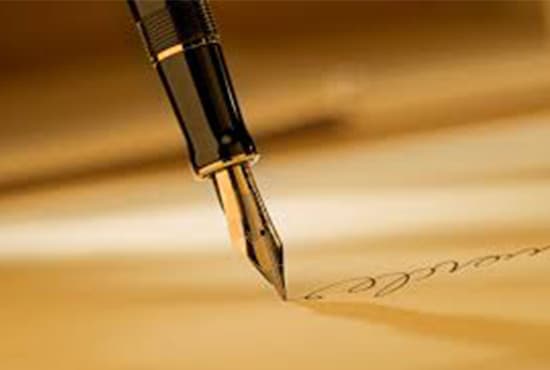 write your article in professional English