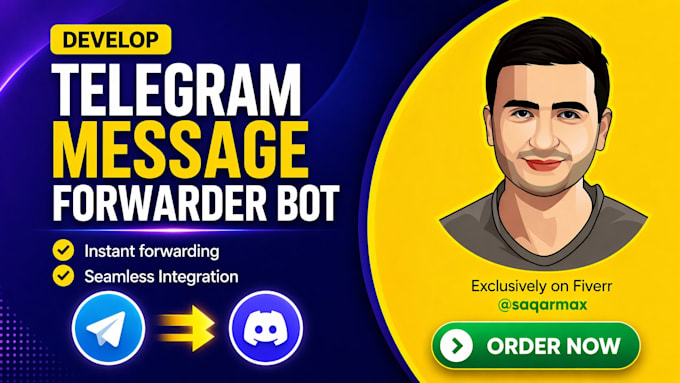 develop telegram message forwarder bot