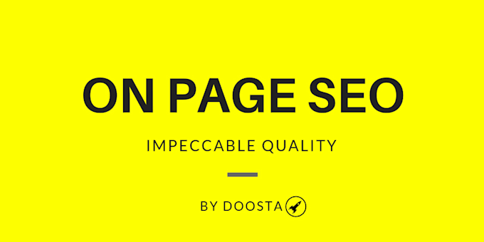 do on page optimization based on keyword research