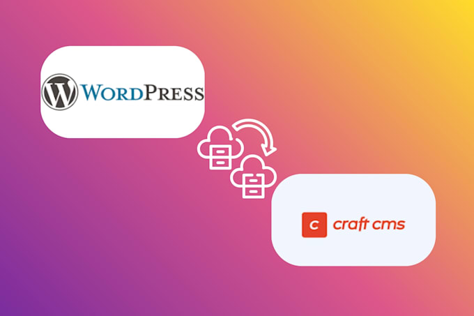 migrate website from wordpress to craft cms