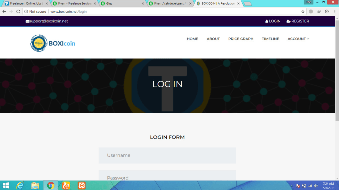 Make Any Type Bitcoin Or Boxicoin Website For You By Sahrdevelopers