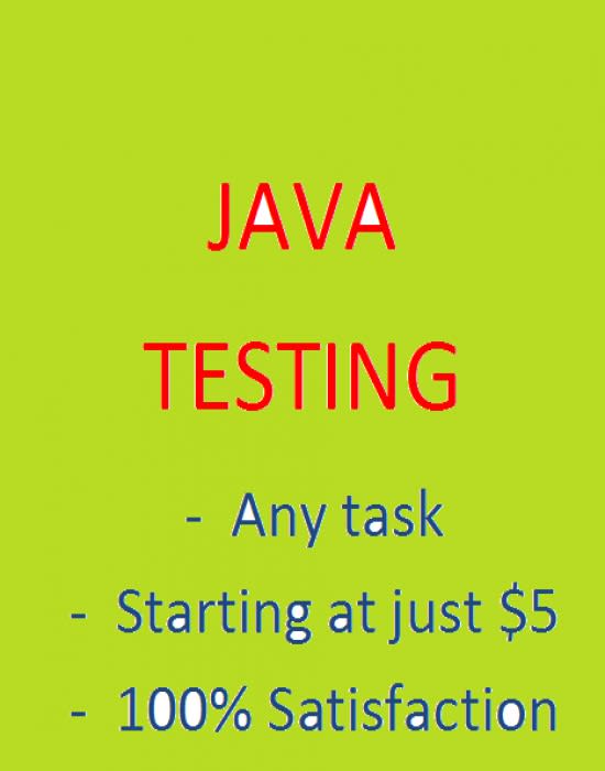Coding in java and functional testing by Binnigupta | Fiverr