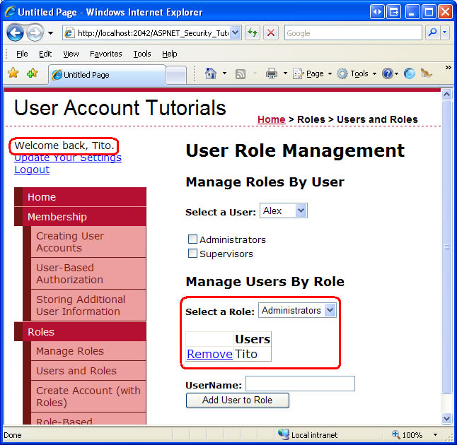 Create member