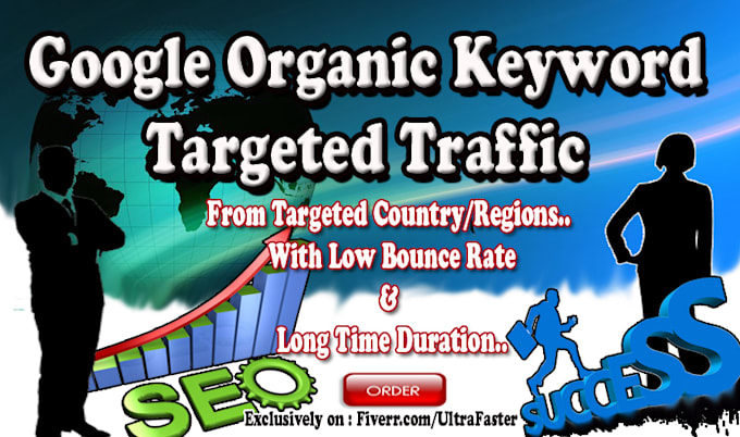 unlimited keyword targeted google organic traffic