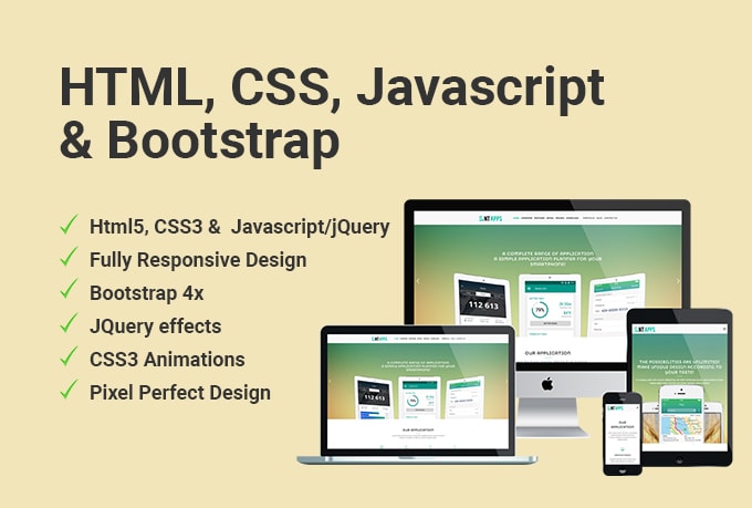 Create custom html and css templates by Ncbarman | Fiverr