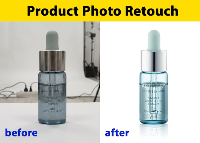 do product photo editing and retouching for ecommerce