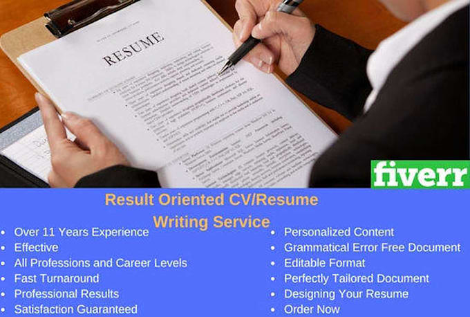 provide CEO executive resume writing services, resume writer